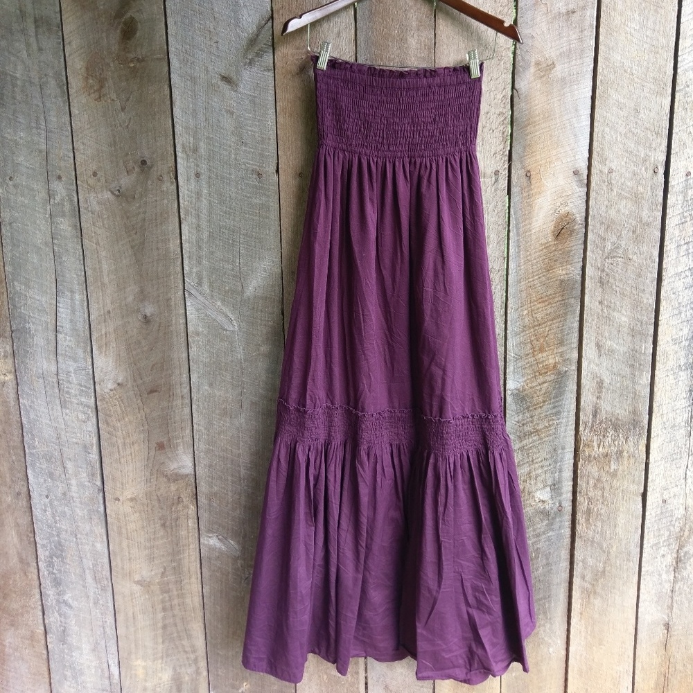 New York & Company Tube Top Maxi Dress